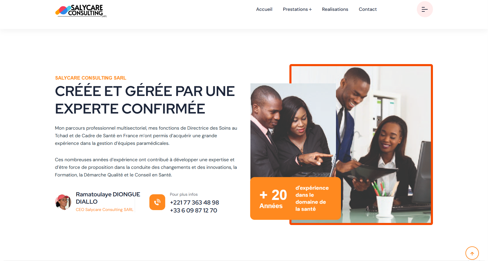 SalyCare Consulting – Conseil & Formation en Santé