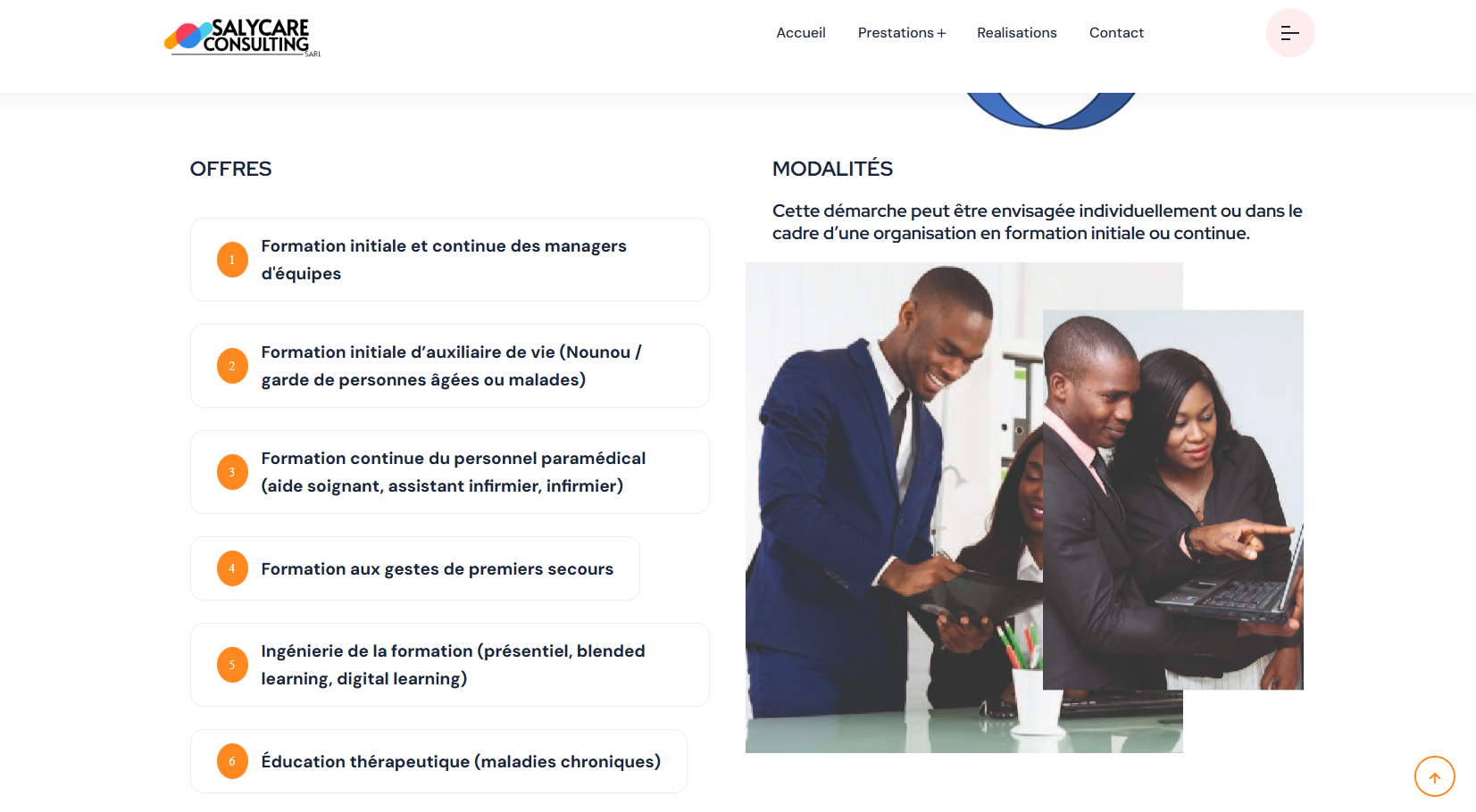 SalyCare Consulting – Conseil & Formation en Santé